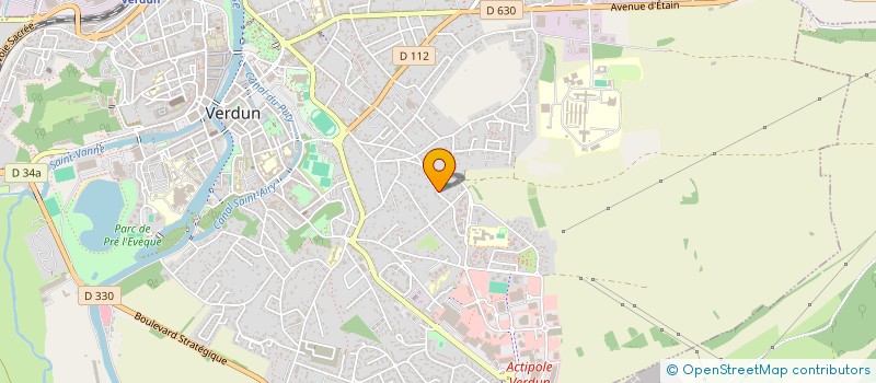 localisation de l'entreprise MADAME STEPHANIE PHILIPPE à VERDUN