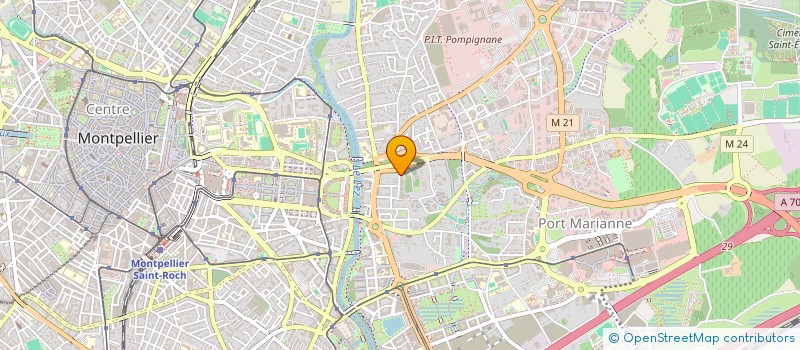 localisation de l'entreprise MADAME STEPHANIE PIAZZA à MONTPELLIER