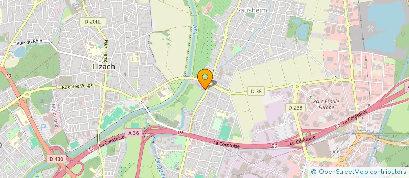 localisation de l'entreprise MADAME STEPHANIE PICCHINENNA  SAUSHEIM