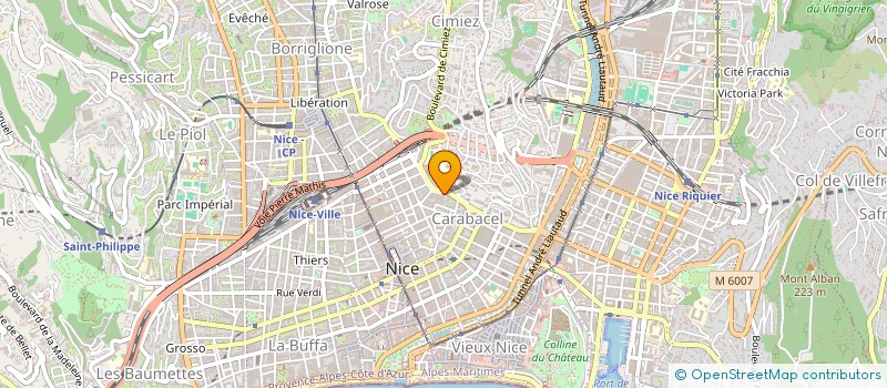 localisation de l'entreprise MADAME STEPHANIE PICHON  NICE