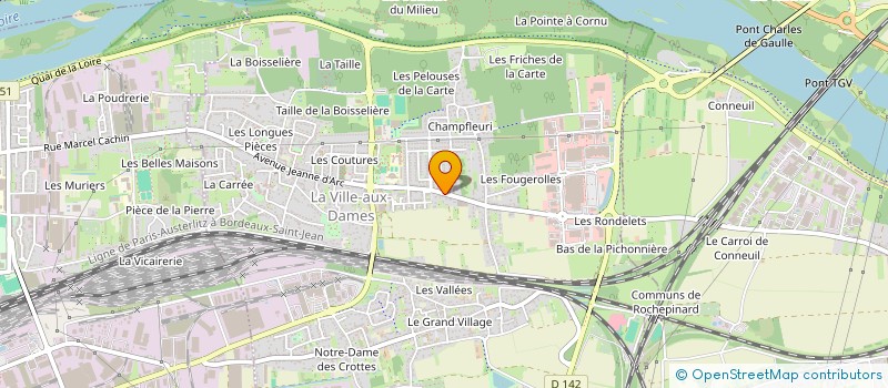 localisation de l'entreprise MADAME STEPHANIE PICHON  LA VILLE-AUX-DAMES