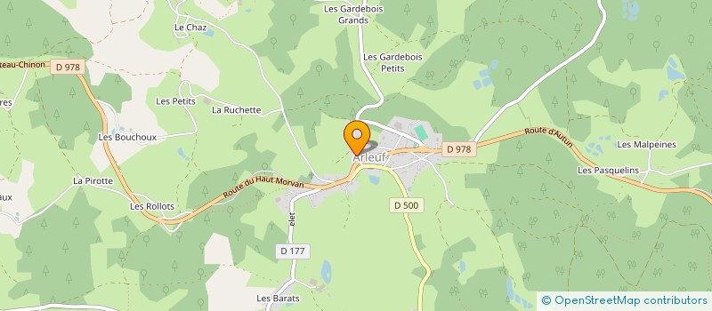localisation de l'entreprise MADAME STEPHANIE PIERA à ARLEUF