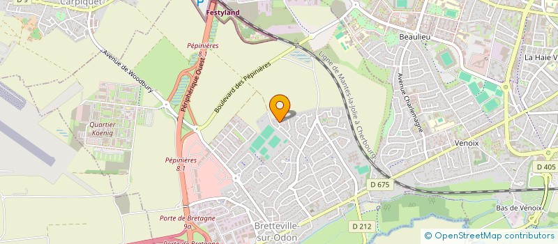 localisation de l'entreprise MADAME STEPHANIE PIERRAT à BRETTEVILLE-SUR-ODON