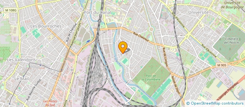 localisation de l'entreprise MADAME STEPHANIE PIERRON  DIJON