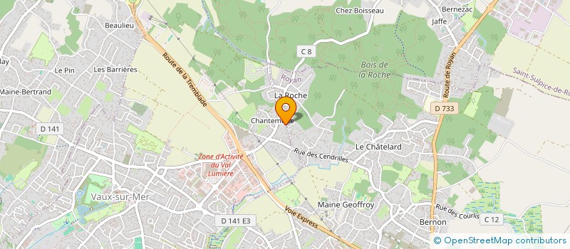 localisation de l'entreprise MADAME STEPHANIE PIETRE  VAUX-SUR-MER