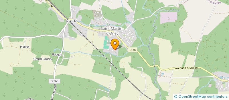 localisation de l'entreprise MADAME STEPHANIE PIGEON  SAINT-MARTIN-D'ONEY