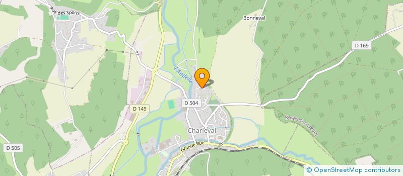 localisation de l'entreprise MADAME STEPHANIE PIGNE  CHARLEVAL