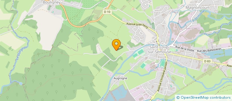 localisation de l'entreprise MADAME STEPHANIE PIGNOL  SAINT-LOUP-SUR-SEMOUSE