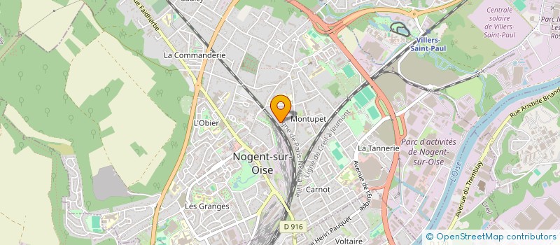 localisation de l'entreprise MADAME STEPHANIE PINA  NOGENT-SUR-OISE