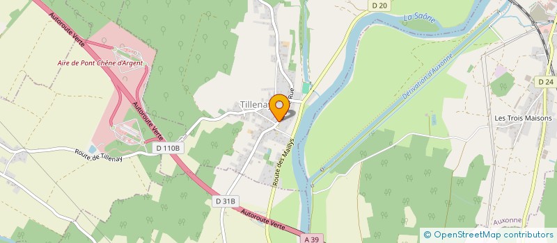 localisation de l'entreprise MADAME STEPHANIE PINARD  MAGNY-MONTARLOT