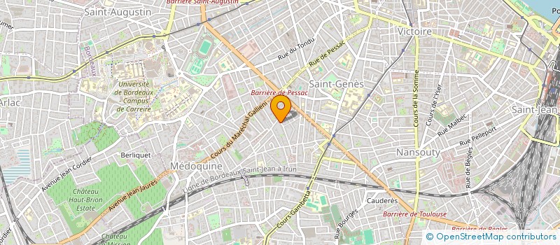 localisation de l'entreprise MADAME STEPHANIE PINSON  TALENCE