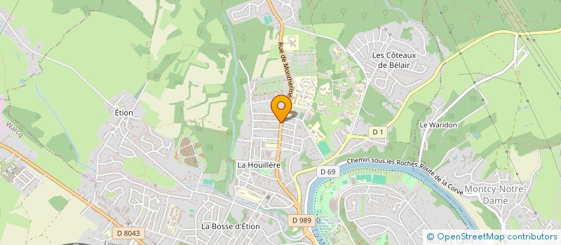 localisation de l'entreprise MADAME STEPHANIE PINTO  CHARLEVILLE-MEZIERES