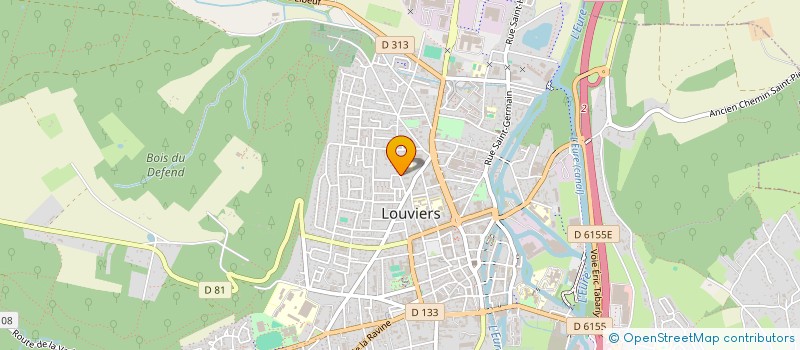 localisation de l'entreprise MADAME STEPHANIE PINTRE à LOUVIERS