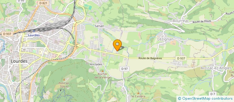 localisation de l'entreprise MADAME STEPHANIE PIRIS à LOURDES