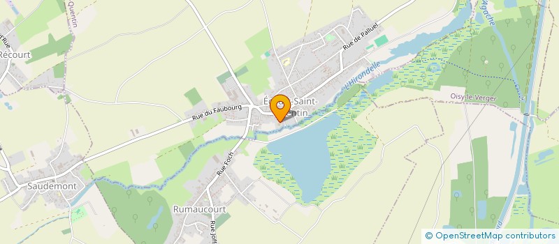 localisation de l'entreprise MADAME STEPHANIE PIRODDI  ECOURT-SAINT-QUENTIN