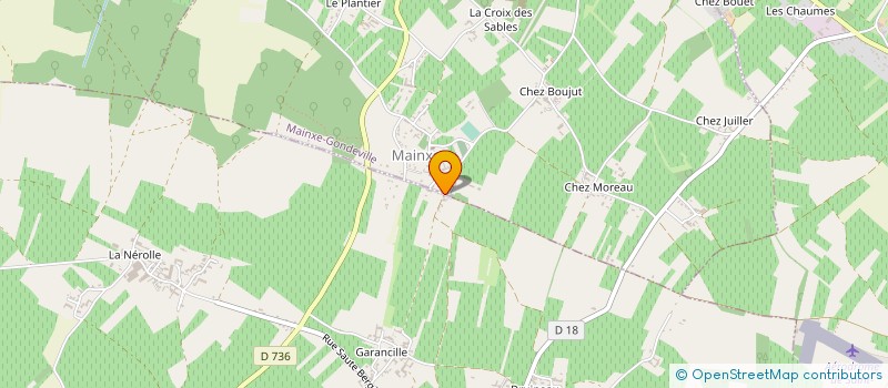 localisation de l'entreprise MADAME STEPHANIE PISSOT  MAINXE-GONDEVILLE