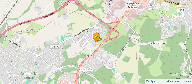 localisation de l'entreprise MADAME STEPHANIE PITALIER  CROUTELLE