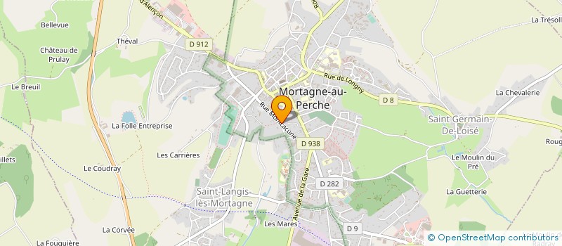 localisation de l'entreprise MADAME STEPHANIE PIVARD à MORTAGNE-AU-PERCHE