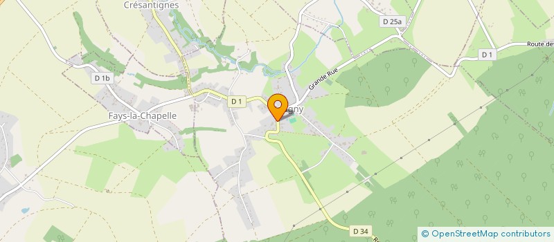 localisation de l'entreprise MADAME STEPHANIE PLAGNOL  JEUGNY