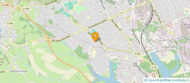 localisation de l'entreprise MADAME STEPHANIE PLANTARD  LE CREUSOT