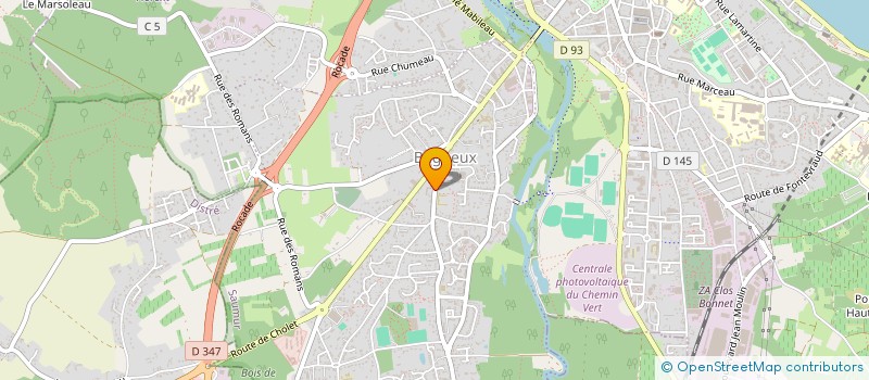 localisation de l'entreprise MADAME STEPHANIE PLARD  SAUMUR