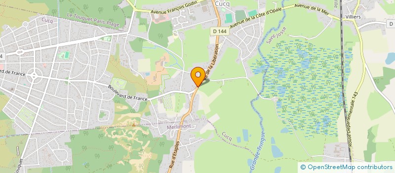 localisation de l'entreprise MADAME STEPHANIE POCHET à CUCQ