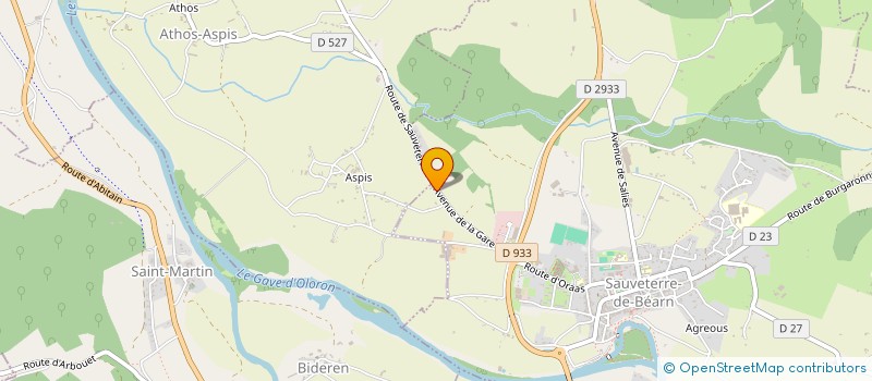 localisation de l'entreprise MADAME STEPHANIE POCHET  SAUVETERRE-DE-BEARN