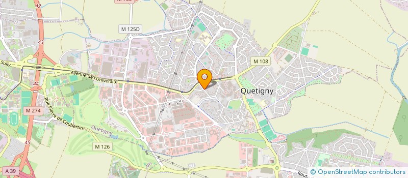 localisation de l'entreprise MADAME STEPHANIE POINSARD à QUETIGNY