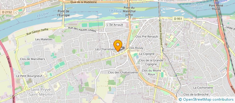 localisation de l'entreprise MADAME STEPHANIE POIRIER à ORLEANS