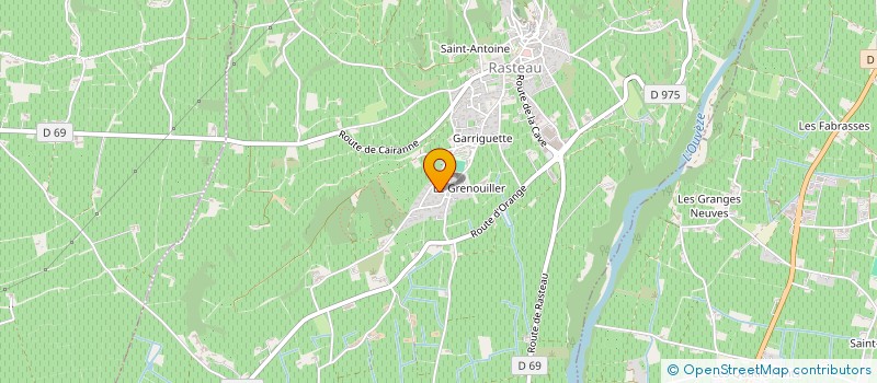 localisation de l'entreprise MADAME STEPHANIE POIROT  RASTEAU