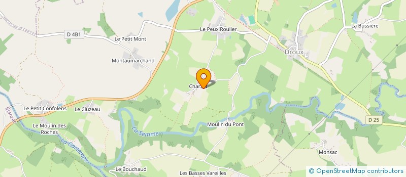 localisation de l'entreprise MADAME STEPHANIE POITEVIN à DROUX