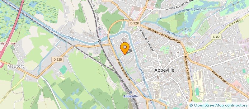 localisation de l'entreprise MADAME STEPHANIE POIX  ABBEVILLE