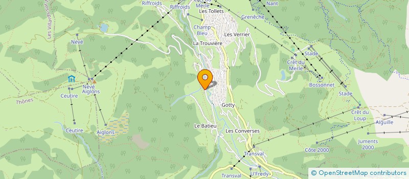 localisation de l'entreprise MADAME STEPHANIE POLLET à LA CLUSAZ