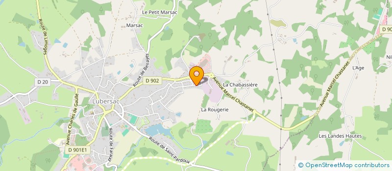 localisation de l'entreprise MADAME STEPHANIE POMMIER  LES TROIS-SAINTS