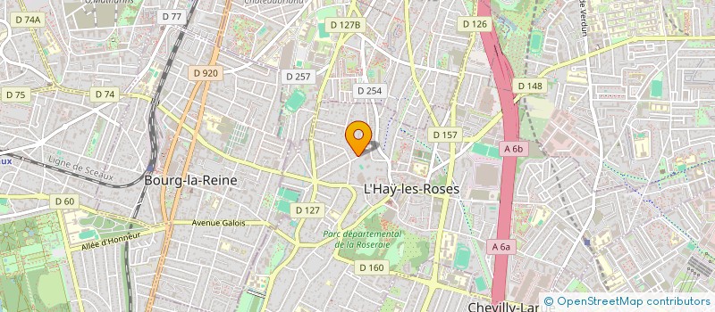 localisation de l'entreprise MADAME STEPHANIE PONCIN  L'HAY-LES-ROSES