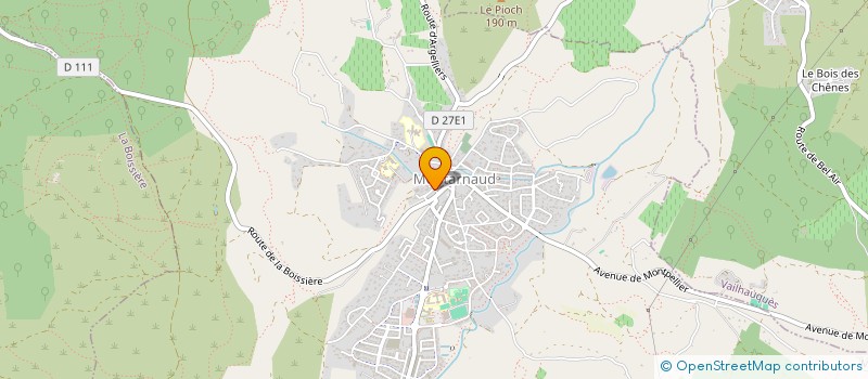 localisation de l'entreprise MADAME STEPHANIE PONT  MONTARNAUD