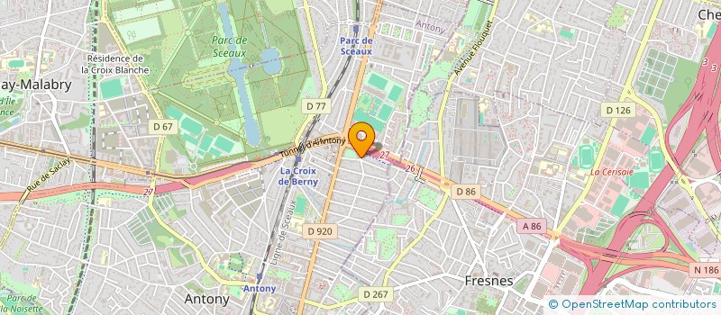 localisation de l'entreprise MADAME STEPHANIE PONTET à ANTONY