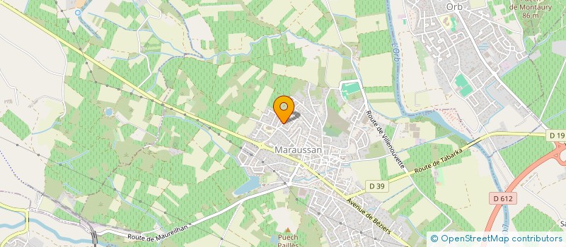 localisation de l'entreprise MADAME STEPHANIE PONTIER  MARAUSSAN