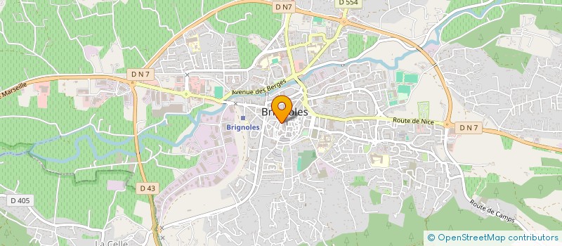 localisation de l'entreprise MADAME STEPHANIE PONY à BRIGNOLES