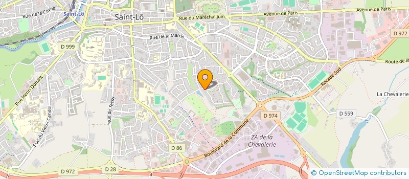 localisation de l'entreprise MADAME STEPHANIE PORTIER  SAINT-LO