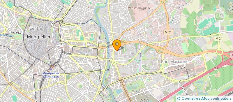 localisation de l'entreprise MADAME STEPHANIE PORTIER à MONTPELLIER