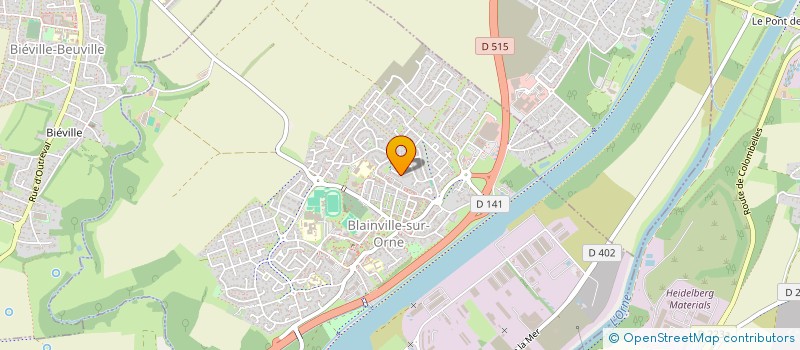 localisation de l'entreprise MADAME STEPHANIE POTEVIN à BLAINVILLE-SUR-ORNE