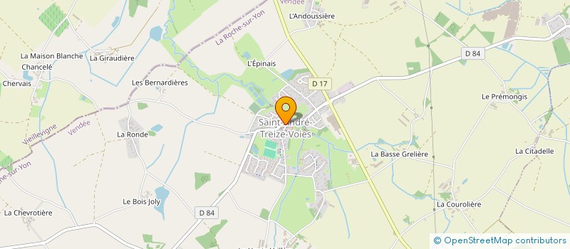 localisation de l'entreprise MADAME STEPHANIE POTHIER  MONTREVERD