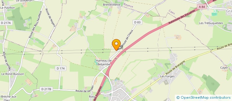 localisation de l'entreprise MADAME STEPHANIE POTTIER  BARON-SUR-ODON