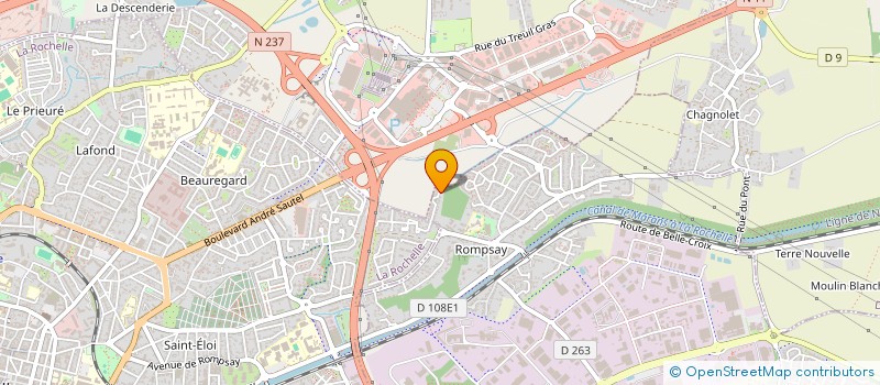 localisation de l'entreprise MADAME STEPHANIE POULAIN  PERIGNY