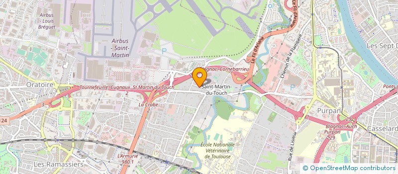 localisation de l'entreprise MADAME STEPHANIE PRADES  TOULOUSE