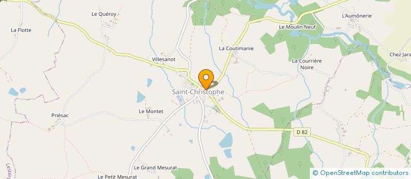 localisation de l'entreprise MADAME STEPHANIE PRAGOUT à SAINT-CHRISTOPHE