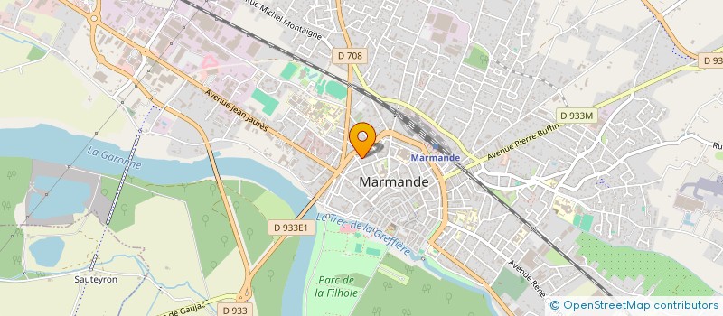 localisation de l'entreprise MADAME STEPHANIE PRALLET à MARMANDE