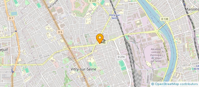localisation de l'entreprise MADAME STEPHANIE PRE à VITRY-SUR-SEINE