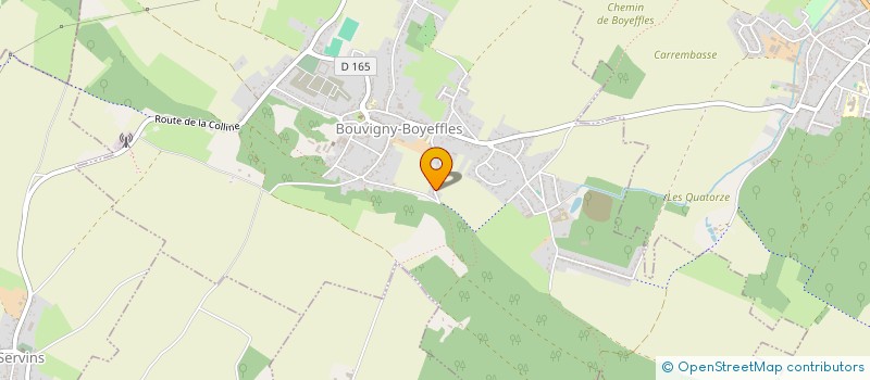 localisation de l'entreprise MADAME STEPHANIE PREDHOMME  BOUVIGNY-BOYEFFLES